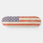 Vintage Flagge der USA - Skateboard (Horizontal)