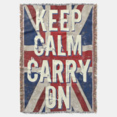 Vintage Flagge des Vereinigten Königreichs "Anführ Decke (Vorderseite Vertikal)