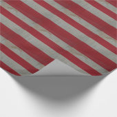 Vintage Flagge Geschenkpapier (Ecke)