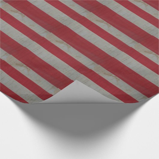 Vintage Flagge Geschenkpapier (Ecke)
