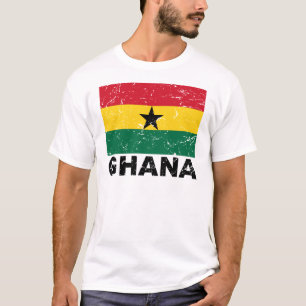 Vintage Flagge Ghanas T-Shirt