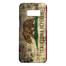 Vintage Flagge Grunge California Case-Mate iPhone Hülle