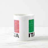 Vintage Flagge Italiens Kaffeetasse (Mittel)