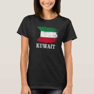 Vintage Flagge Kuwaits für Kuwait T-Shirt