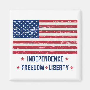 Vintage Flagge Magnet