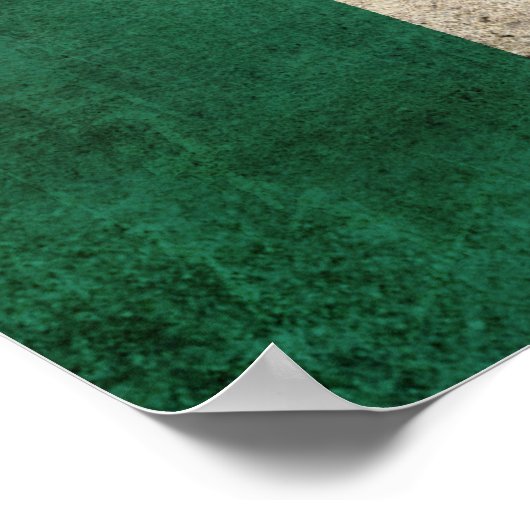 Vintage Flagge Mexikos Poster (Ecke)