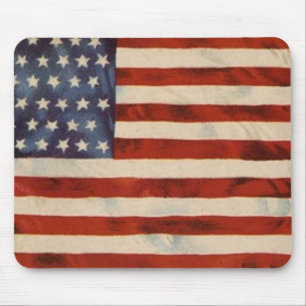 Vintage Flagge - Mousepad