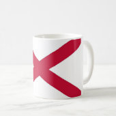 Vintage Flagge Nordirlands Kaffeetasse (VorderseiteRechts)