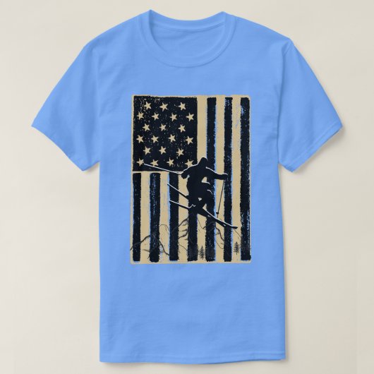 Vintage Flagge T-Shirt (Design vorne)