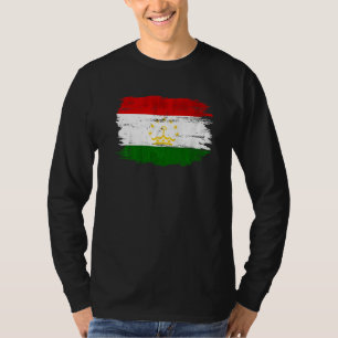 Vintage-Flagge Tadschikistans für Tadschiken T-Shirt