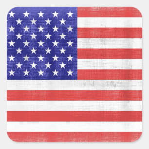 Vintage Flagge United Staaten Stickers
