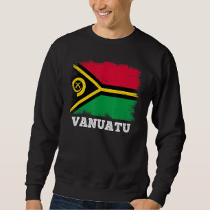 Vintage Flagge Vanuatu Land Retro-Flagge Vanuatuan Sweatshirt