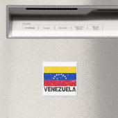 Vintage Flagge Venezuelas Magnet (In Situ (Geschirrspüler))