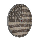 Vintage Flagge Vereinigte Staaten Dartscheibe (Vorderseite Links)