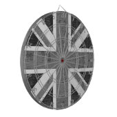 Vintage Flagge Vereinigtes Königreich Dartscheibe (Vorderseite Links)