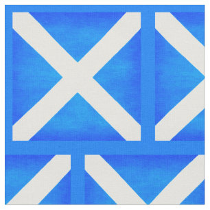 Vintage Flagge von Schottland - das Saltire Stoff