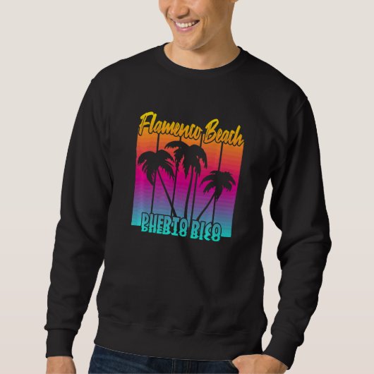 Vintage Flamenco Strand Sweatshirt (Vorderseite)