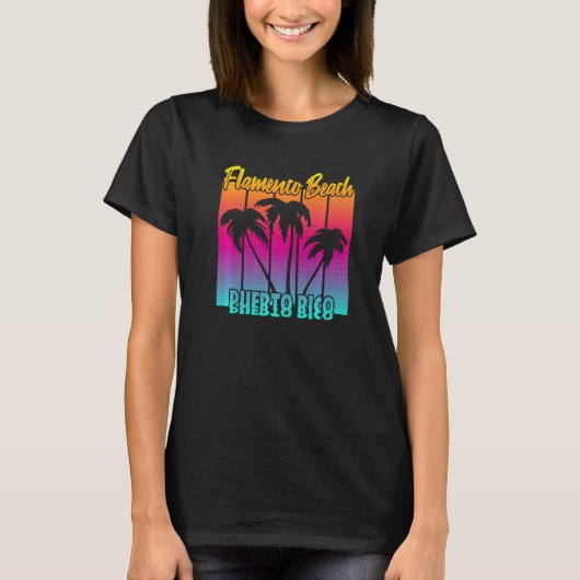 Vintage Flamenco Strand T-Shirt (Vorderseite)