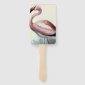 Vintage Flamingo Fächer (Rückseite)
