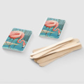 Vintage Flamingo Fächer (Non-assembled)
