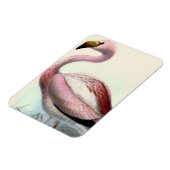 Vintage Flamingo Magnet (Linke Seite)