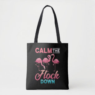 Vintage-Flamingo sarkastischer unangebrachter Spru Tasche