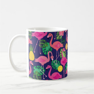 Vintage Flamingos, Sommerelemente Kaffeetasse