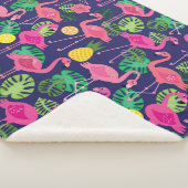 Vintage Flamingos, Sommerelemente Sherpadecke (3/4)