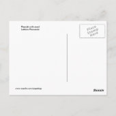 Vintage flämische Milchmädchen Postkarte (Rückseite)