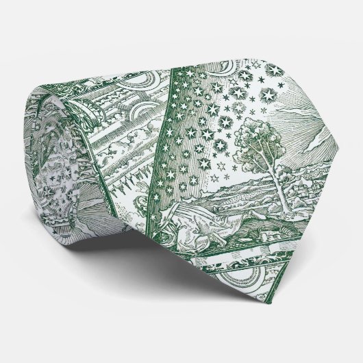 Vintage Flammarion-Illustration des Universums Krawatte (Gerollt)