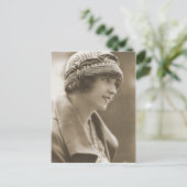 Vintage Flapper-Fotos (8) Postkarte (Stehend Vorderseite)