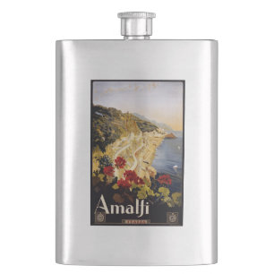 Vintage Flasche Amalfis Italien Flachmann