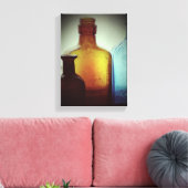 Vintage Flasche Stillleben Leinwanddruck (Insitu (Wohnzimmer))