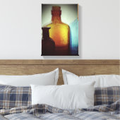 Vintage Flasche Stillleben Leinwanddruck (Insitu (Schlafzimmer))