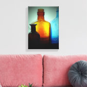 Vintage Flasche Stillleben Leinwanddruck (Insitu (Wohnzimmer))
