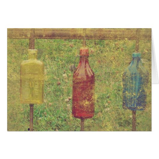 Vintage Flaschen (Vorderseite (Horizontal))