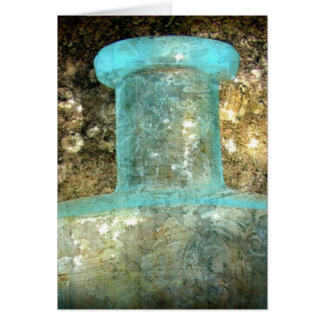 Vintage Flaschen-Kunst (Vorne)