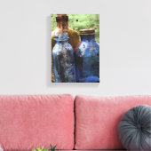 Vintage Flaschen Leinwanddruck (Insitu (Wohnzimmer))