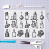 Vintage Flaschen Seidenpapier (Handwerk)