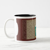 VINTAGE FLASCHENSCHALTFLÄCHE Tasse (Links)