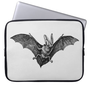 Vintage Fledermaus Gothic Vampir Laptopschutzhülle