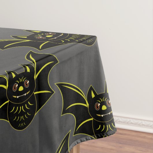 Vintage-Fledermaus-Tischdecke Tischdecke (Beispiel)