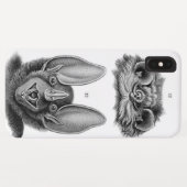 Vintage Fledermäuse iPhone Barely There Case für V (Rückseite (Horizontal))