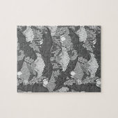 VINTAGE FLEDERMÄUSE PUZZLE (Horizontal)