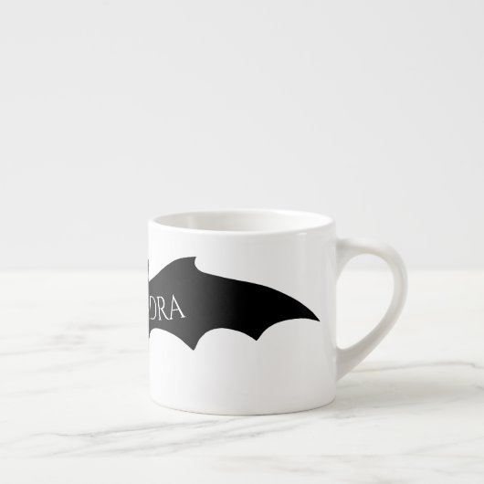 Vintage Fledermausillustrierung Espressotasse (Rechts)