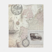 Vintage Fleecedecke (Vorderseite)