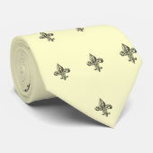 VIntage Fleur de Lis Krawatte (Gerollt)