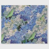 Vintage Flieder Geschenkpapier (Flach)