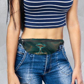 Vintage-Fliegende Untertasse im Stil der 60er Jahr Bauchtasche