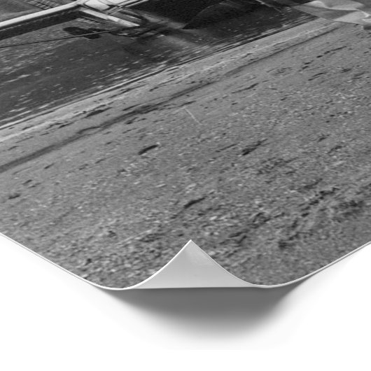 Vintage Fliegenfischer Poster (Ecke)